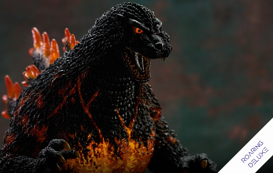 The Legacy Series: Tanaka Kenichi Modeling Collection - Godzilla 1995 (Deluxe Roaring) Statue Crypto Art