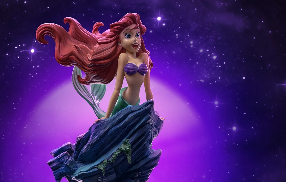 Pearlescent Shine Fantasy Creature The Little Mermaid Art Scale 1/10