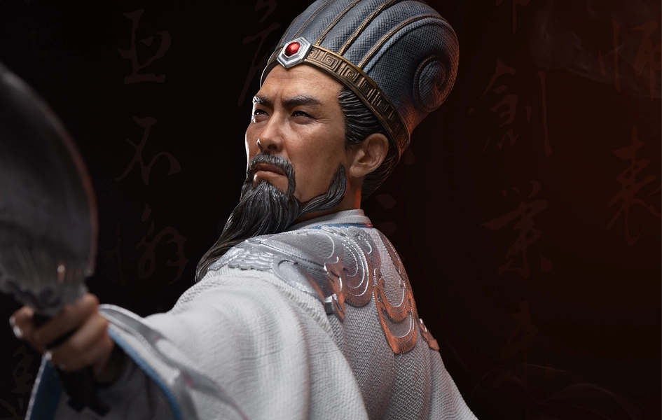 The Three Kingdoms Series - Zhuge Liang 1/4 Scale Statue Sports Figure Collectible Art
