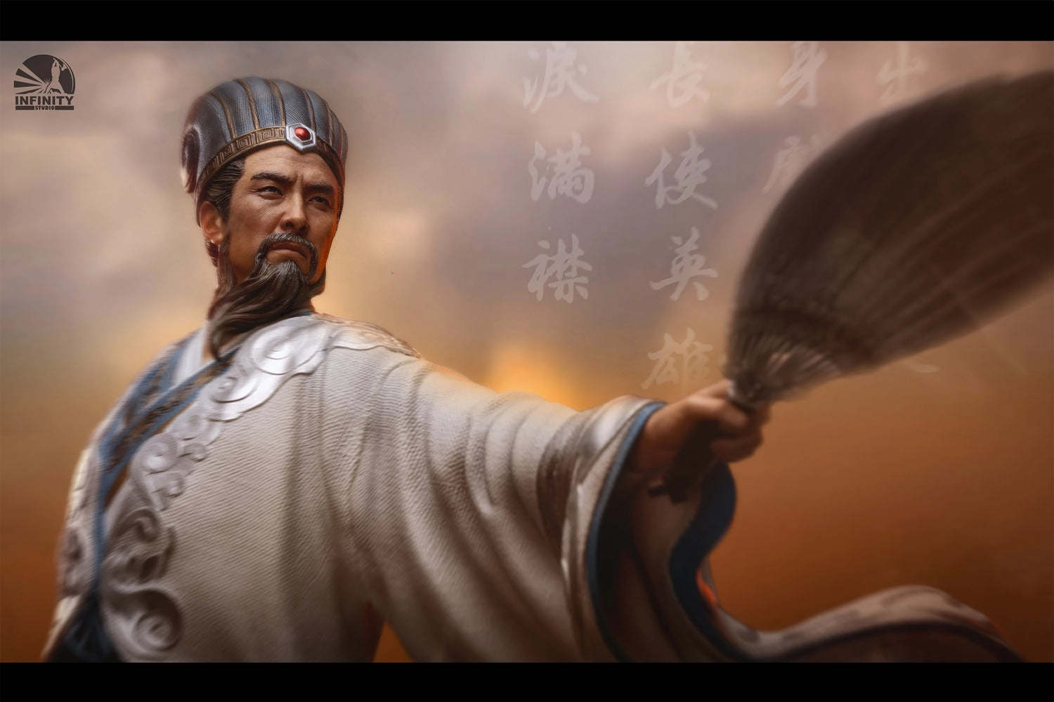 The Three Kingdoms Series - Zhuge Liang 1/4 Scale Statue Enduring Classic