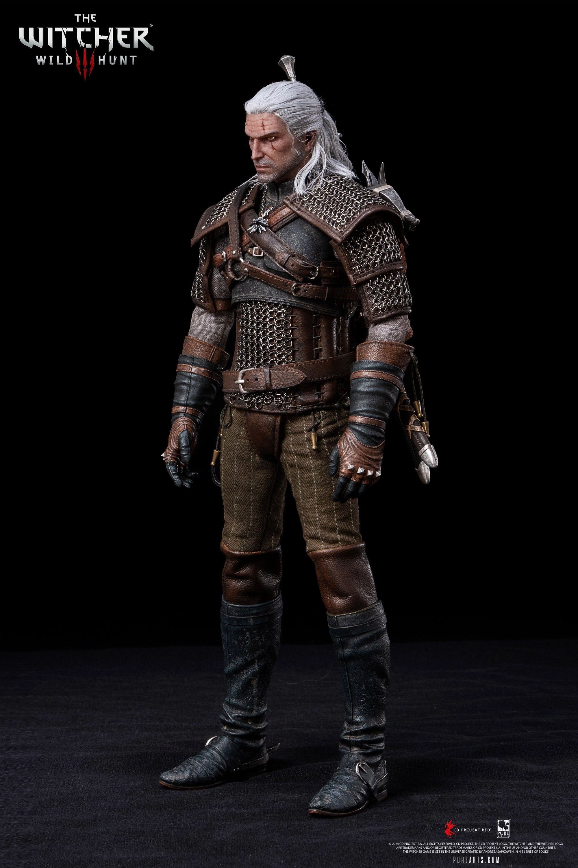 The Witcher 3: Wild Hunt - Geralt of Rivia 1/6 Scale Figure Gallery Worthy