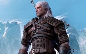 The Witcher 3: Wild Hunt - Geralt of Rivia 1/6 Scale Figure Domestic Pet Acrylic Stand