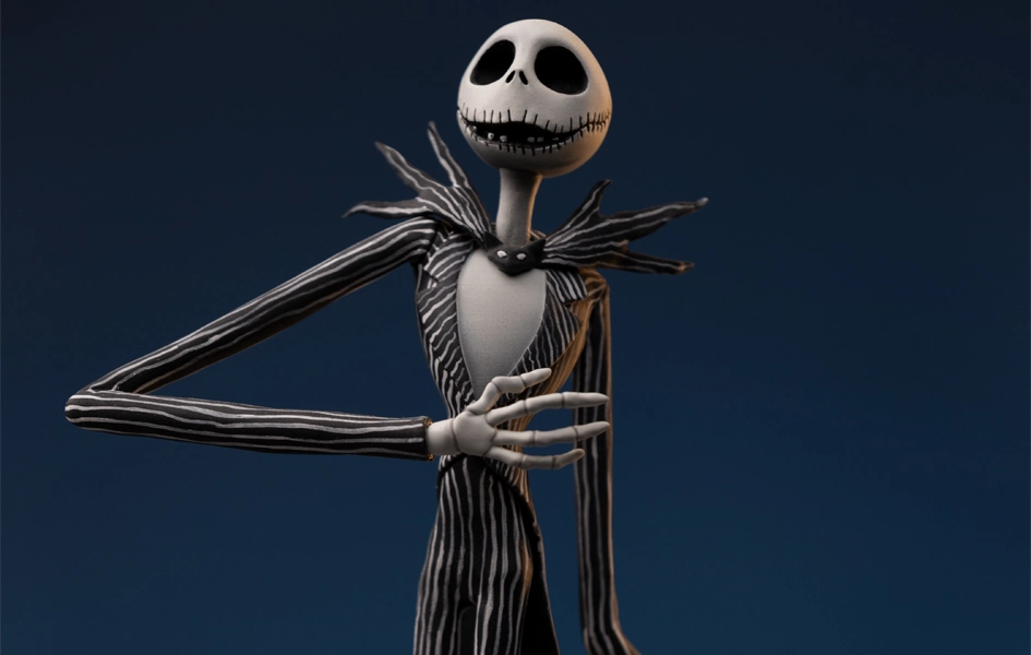 Desktop Decor Nightmare Before Christmas - Jack Skellington Art Scale 1/10