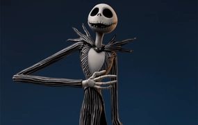 Desktop Decor Nightmare Before Christmas - Jack Skellington Art Scale 1/10