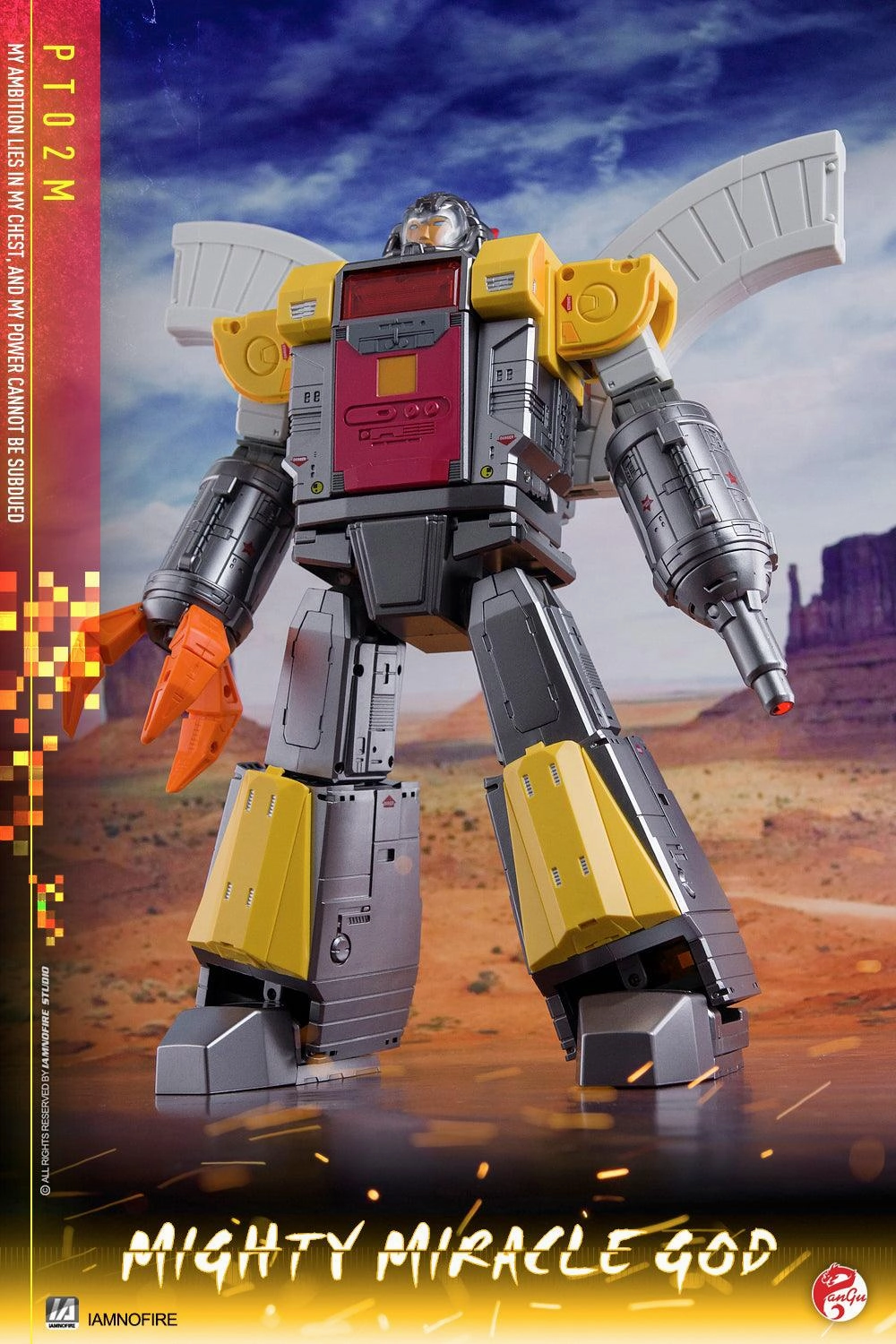 Master Class PT-02M Mighty Miracle God (Metallic Color)