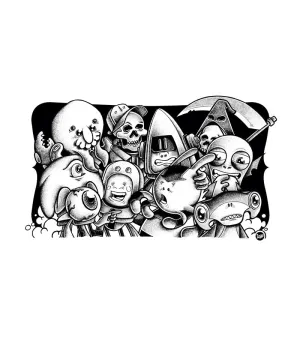 Silicone Model Superhero Collectible Tizieu - Inauguration Print