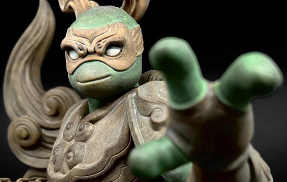 TMNT - Furinkazan Michelangelo Statue Convention Exclusive
