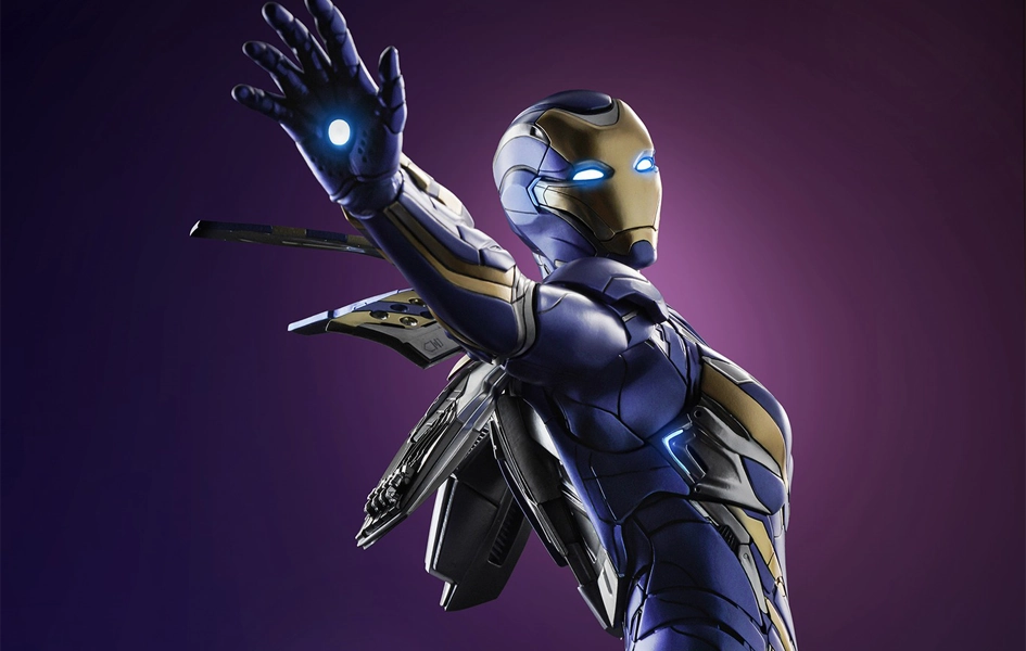 Arctic Animal Iron Man Mark 49 Rescue Suit 1/4 Scale Statue