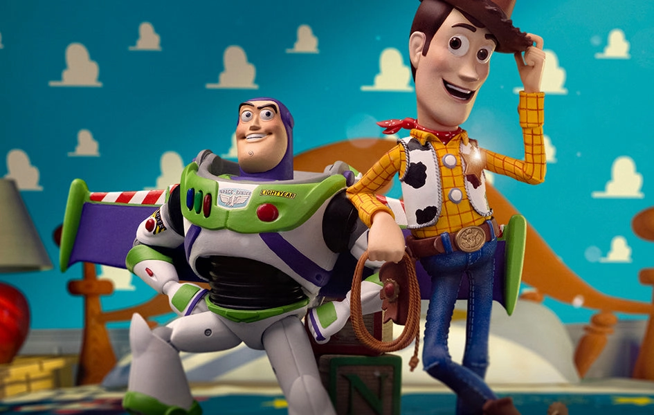 Toy Story Buzz & Woody 1/10 Deluxe Art Scale Statue Series Collection