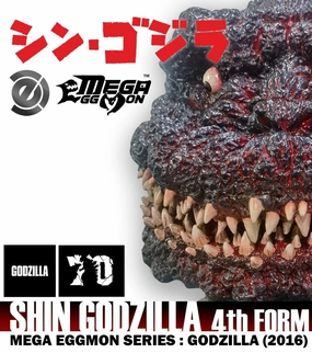 Mega EGGMON Shin Godzilla 2016 4th Form Kamakura Landing Figure Statue Remote Work Series Continuation