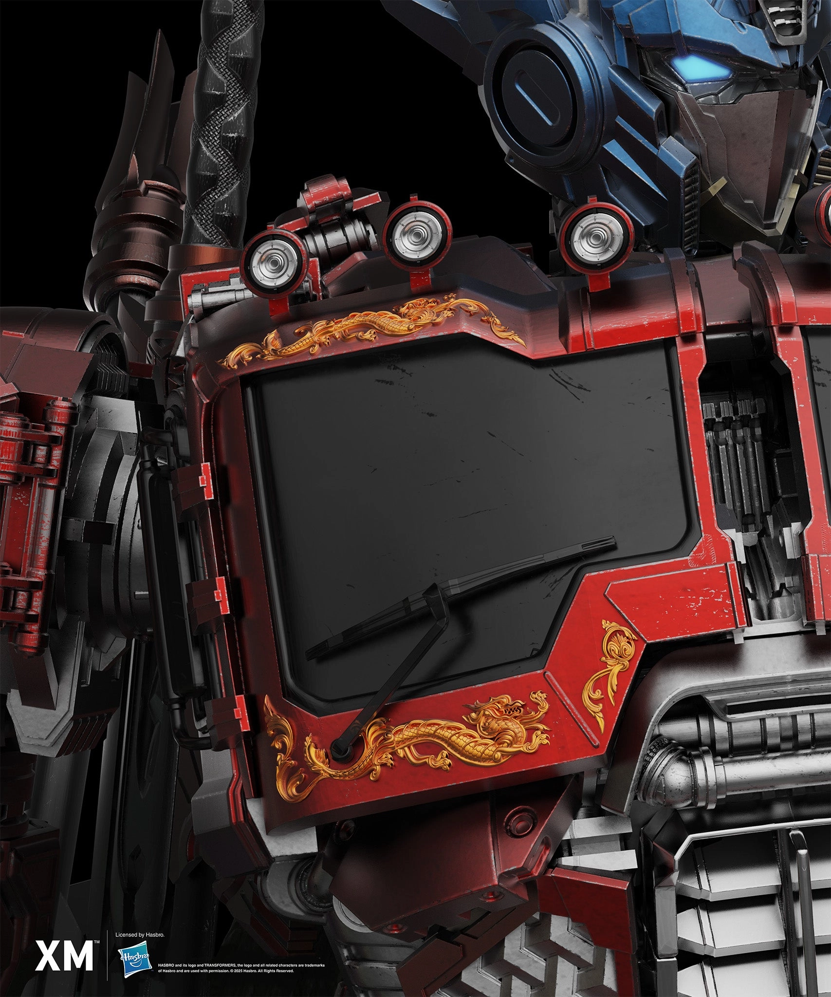 Universal Theme Exhibition Piece Transformers - Optimus Prime - Azure Dragon (Regular) 1/10 Scale Statue