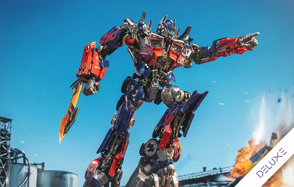 Transformers: Dark of the Moon - Jetwing Optimus Prime (Deluxe) MSP Series Figure Movie Statue Year Round