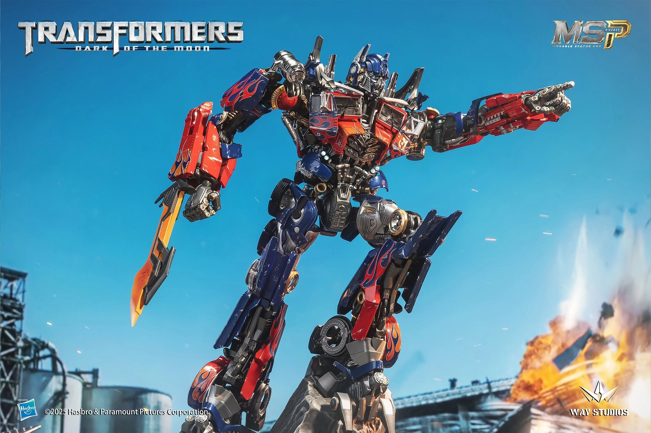 Transformers: Dark of the Moon - Jetwing Optimus Prime (Deluxe) MSP Series Figure Community Member Collector's Market