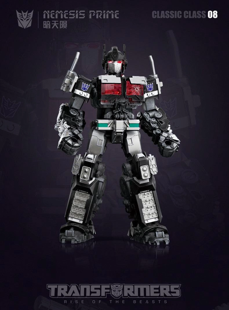 Transformers Nemesis Prime Classic Edition Model Kit Turn-Based Tactics