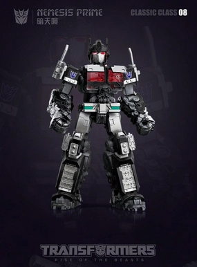 Transformers Nemesis Prime Classic Edition Model Kit Turn-Based Tactics