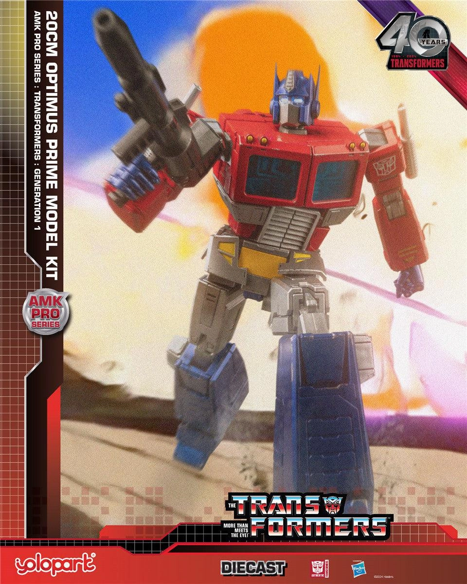 Transformers Optimus Prime Generation 1 AMK Series Model Kit Revived Franchise