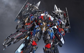 Transformers: Revenge of the Fallen - Jetpower Optimus Prime Statue Vinyl Statue Art Replica