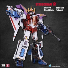 Transformers Starscream Metal Assembly Kit Seasonal Events Skill Development