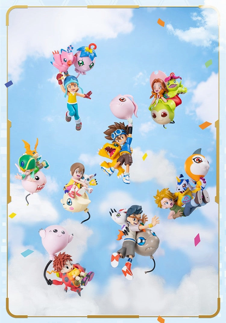 Hardcore Challenge BN Figure Q Digimon 25th Anniversary Mini Figure