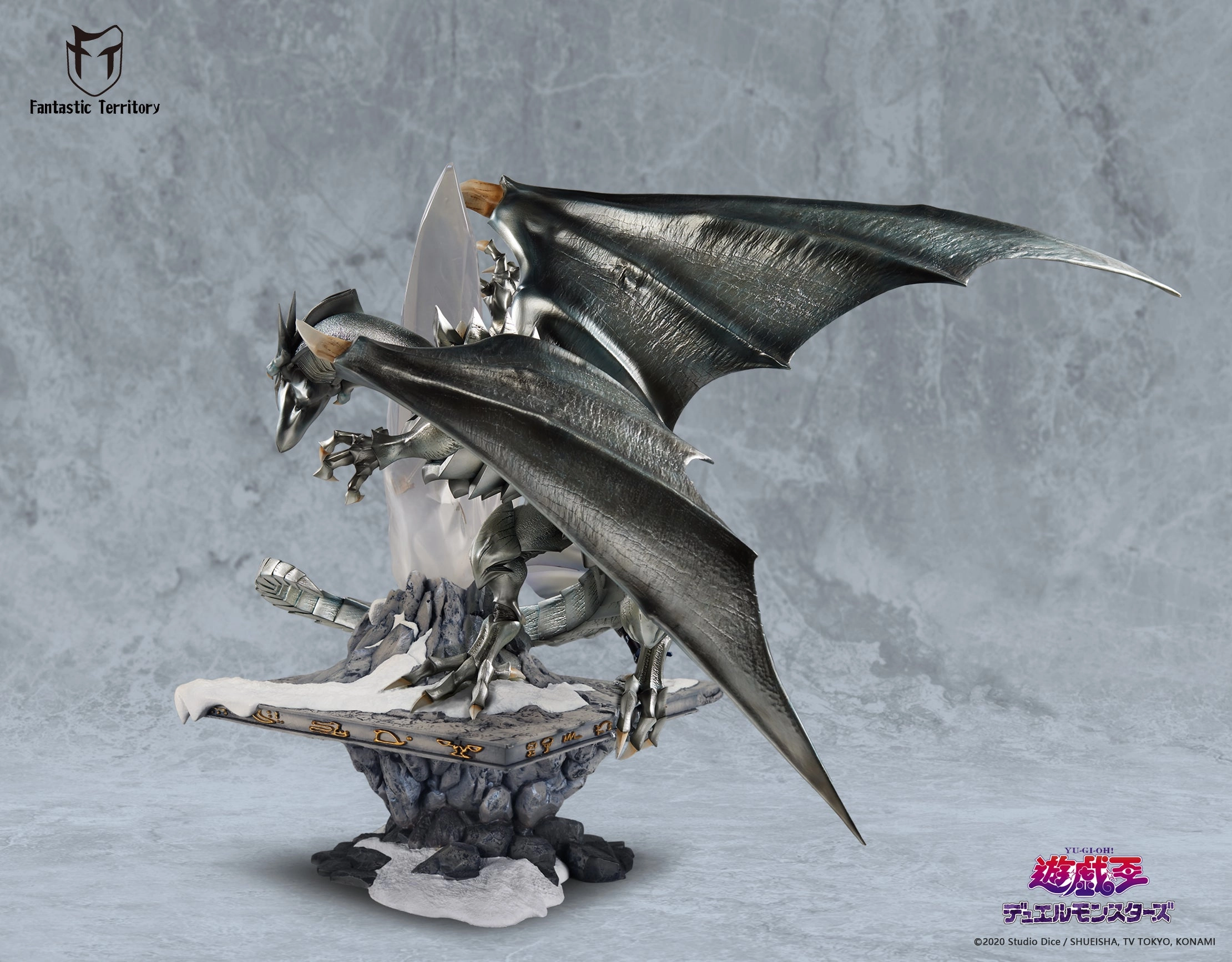 Yu-Gi-Oh! - Seto Kaiba & Blue-Eyes White Dragon Statue Mythology Art