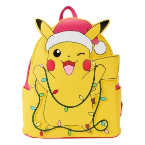Weekend Getaway Pokemon by Loungefly Mini Ryggs?ck - Holiday Pikachu