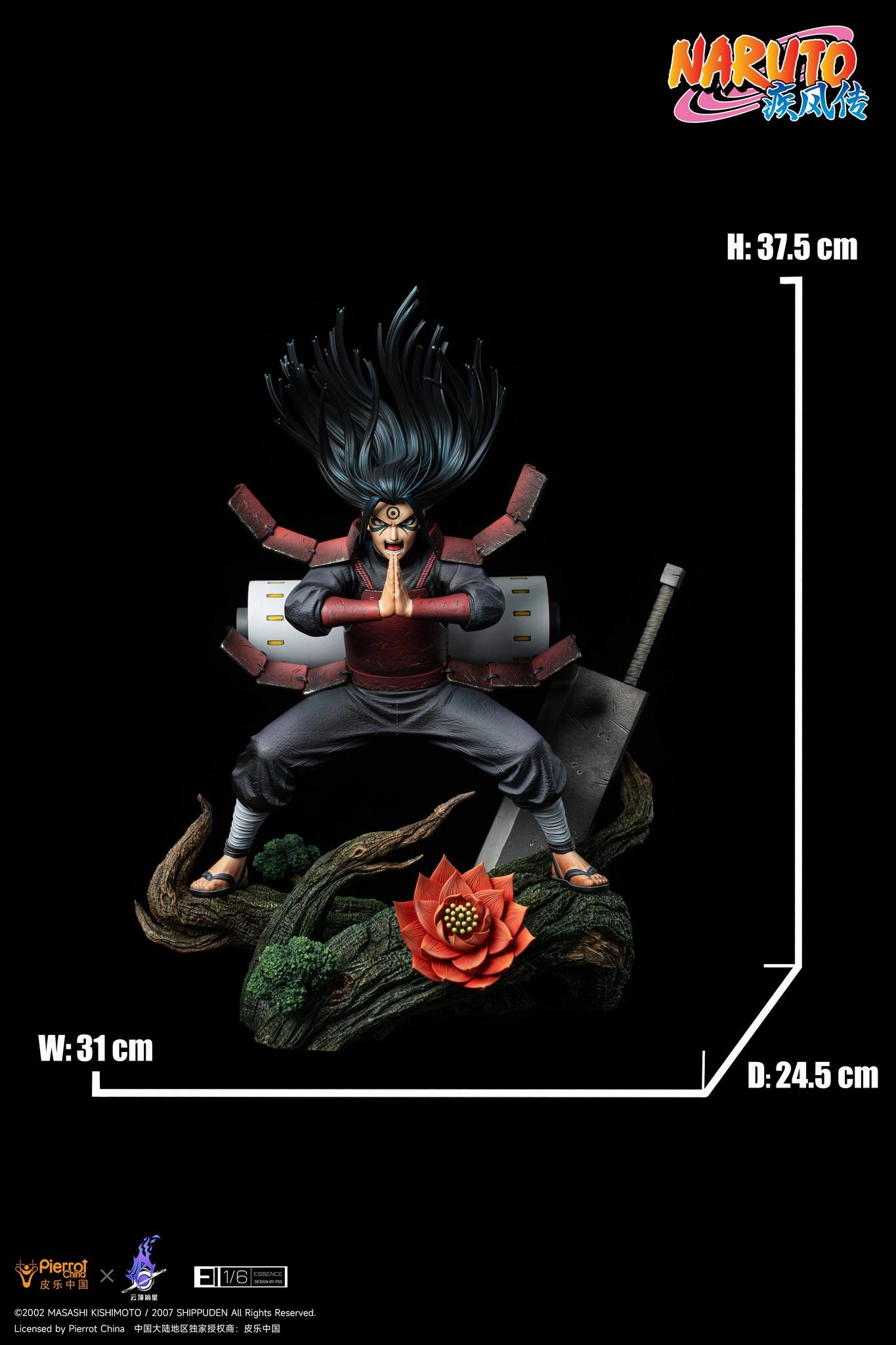 Collectible Statue Fantasy Sculpture Uchiha Madara & Senju Hashirama (Regular Combo) Essence Series 1/6 Scale Statue Set