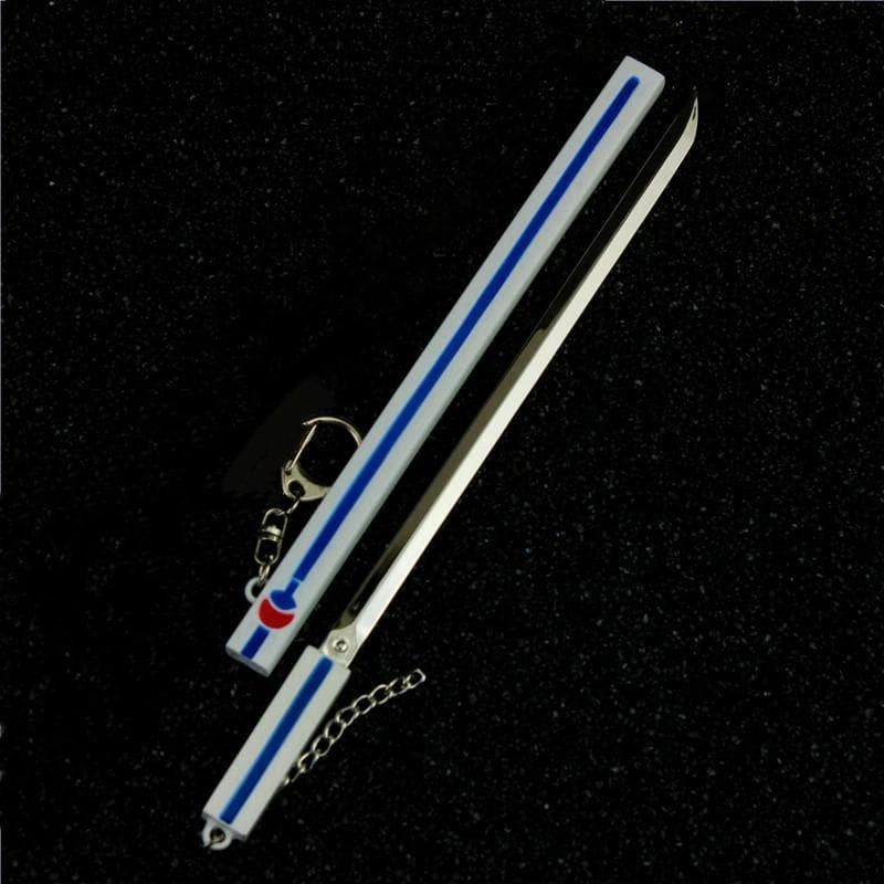 Hidden Area Uchiha Sasuke Grass Cutter Sword Metal Replica