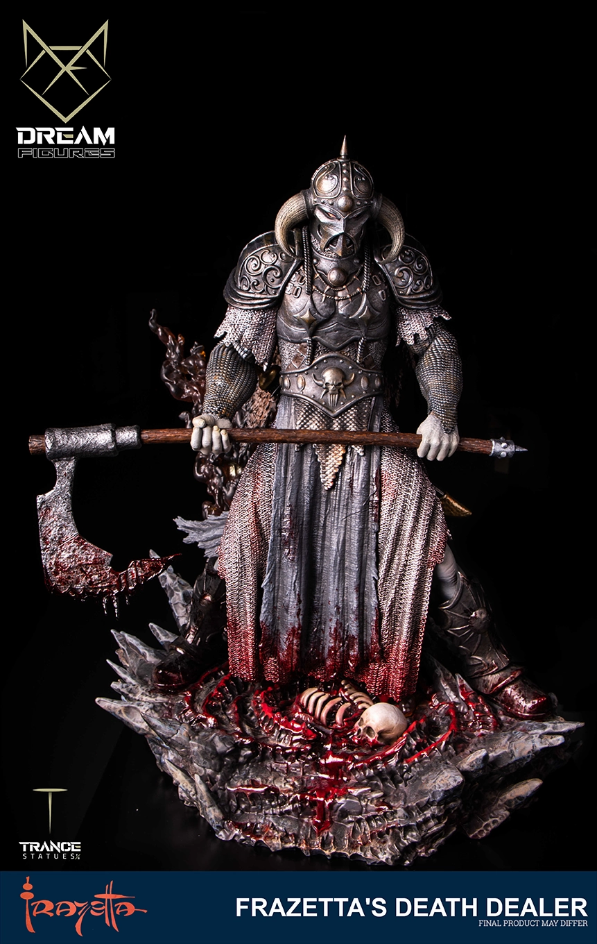 Death Dealer by Frank Frazetta 1/4 Scale Statue Art Toy