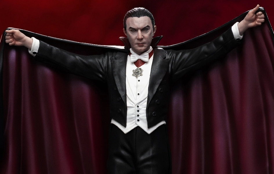 Robot Design Handmade Sculpture Universal Monsters - Dracula Bela Lugosi Art Scale 1/10