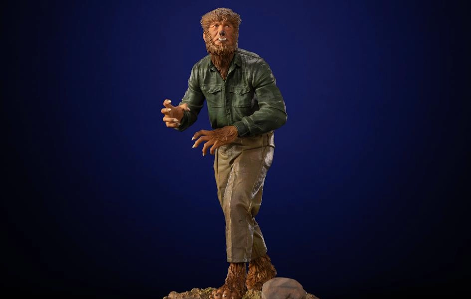 Universal Monsters - The Wolf Man Art Scale 1/10 Child Safe
