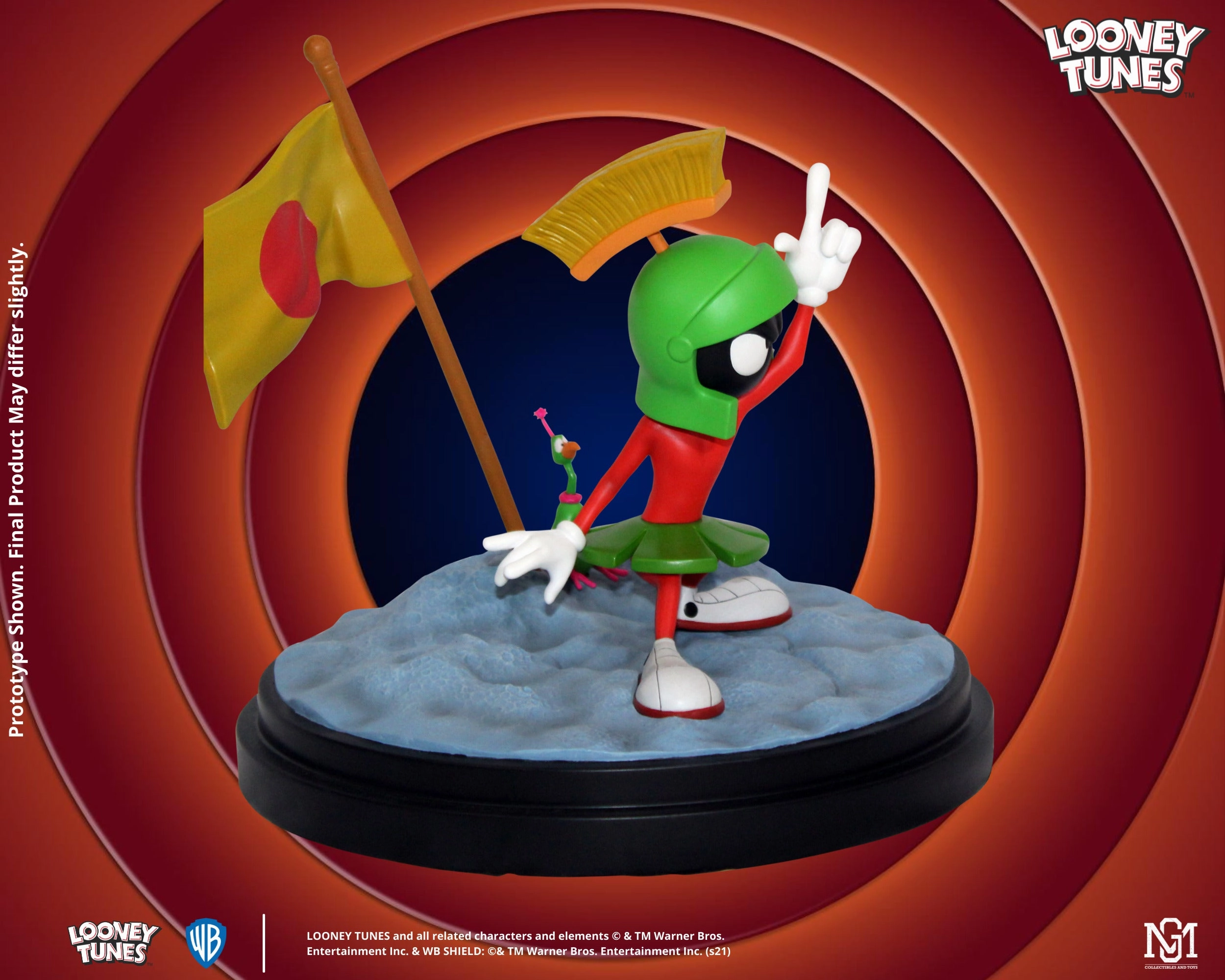 Marvin the Martian 1/6 Scale Statue Spiritual Icon Creature Replica