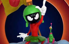 Marvin the Martian 1/6 Scale Statue Learning Tool Acrylic Stand