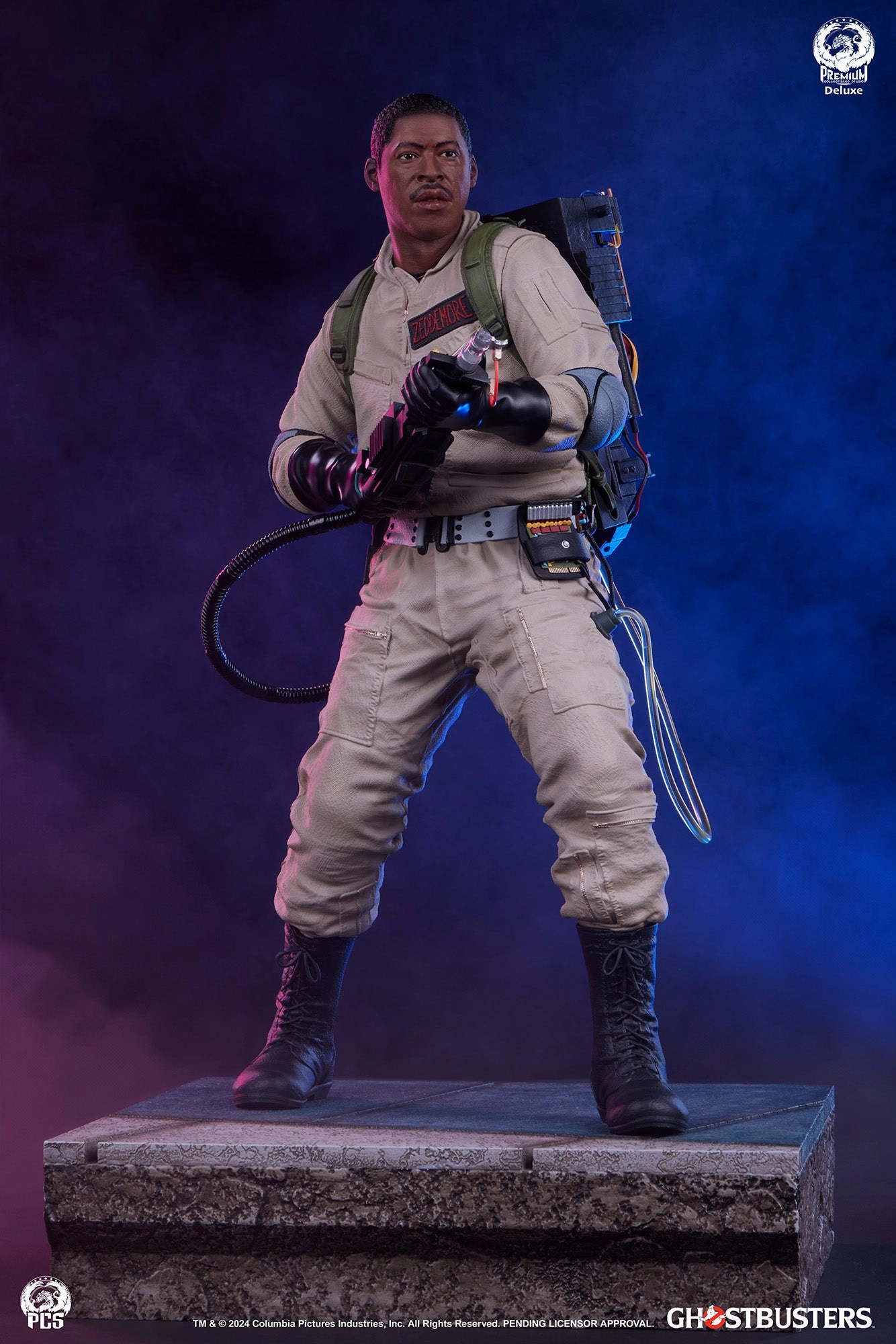 Ghostbusters - Winston Zeddemore (Regular) 1/4 Scale Statue Character Hero Fine Detail