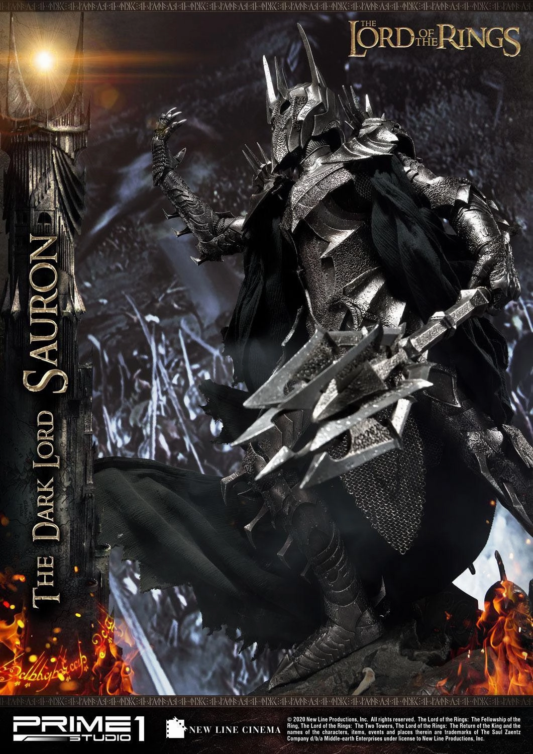 Gaming Character The Dark Lord Sauron Statue Exclusive
