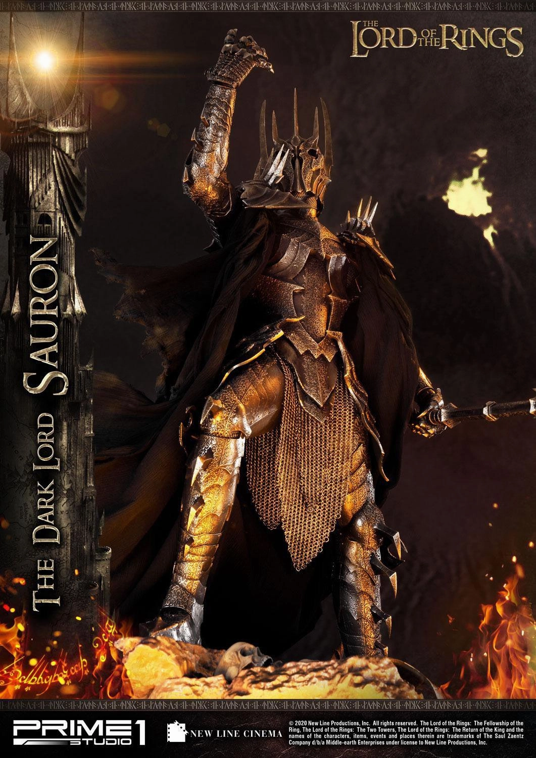 The Dark Lord Sauron Statue Exclusive Ecommerce Anime Series