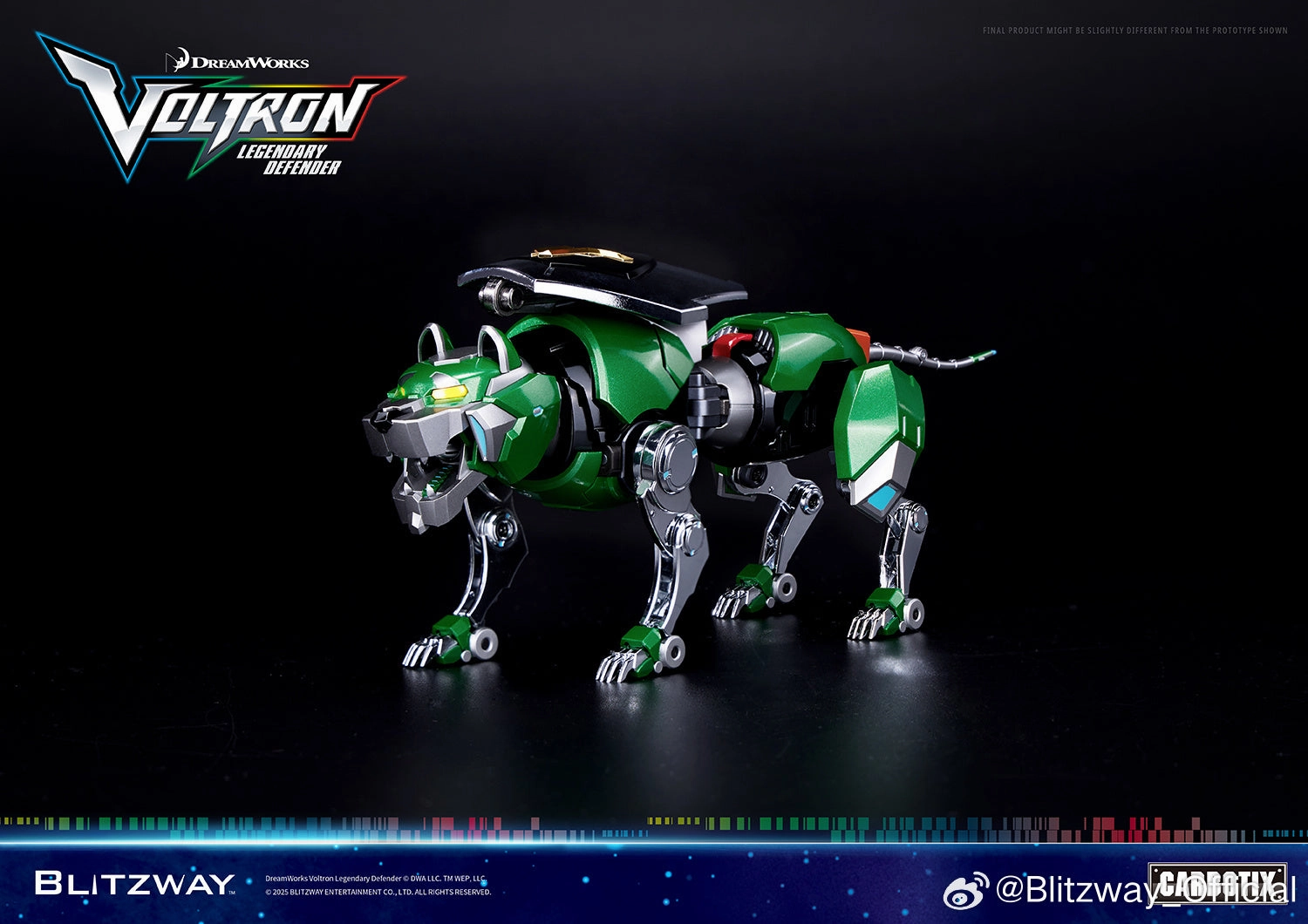 Nostalgic Toy Voltron: Legendary Defender (Standard Edition) Carbotix Figure