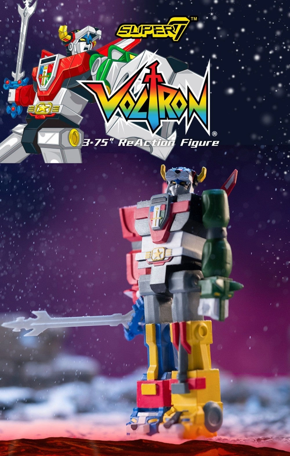 Voltron Vinyl ReAction Figure Mixed Reality