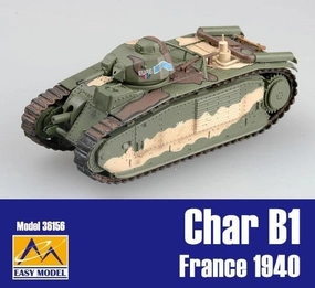 Platinum Edition 1:72 Char B1 bis 337 EURE France 1940 Heavy Tank