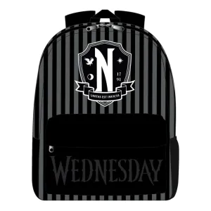 Wednesday Nevermore Ryggs?ck - Officiell Licensierad Urban Daily Bag Functional Vision