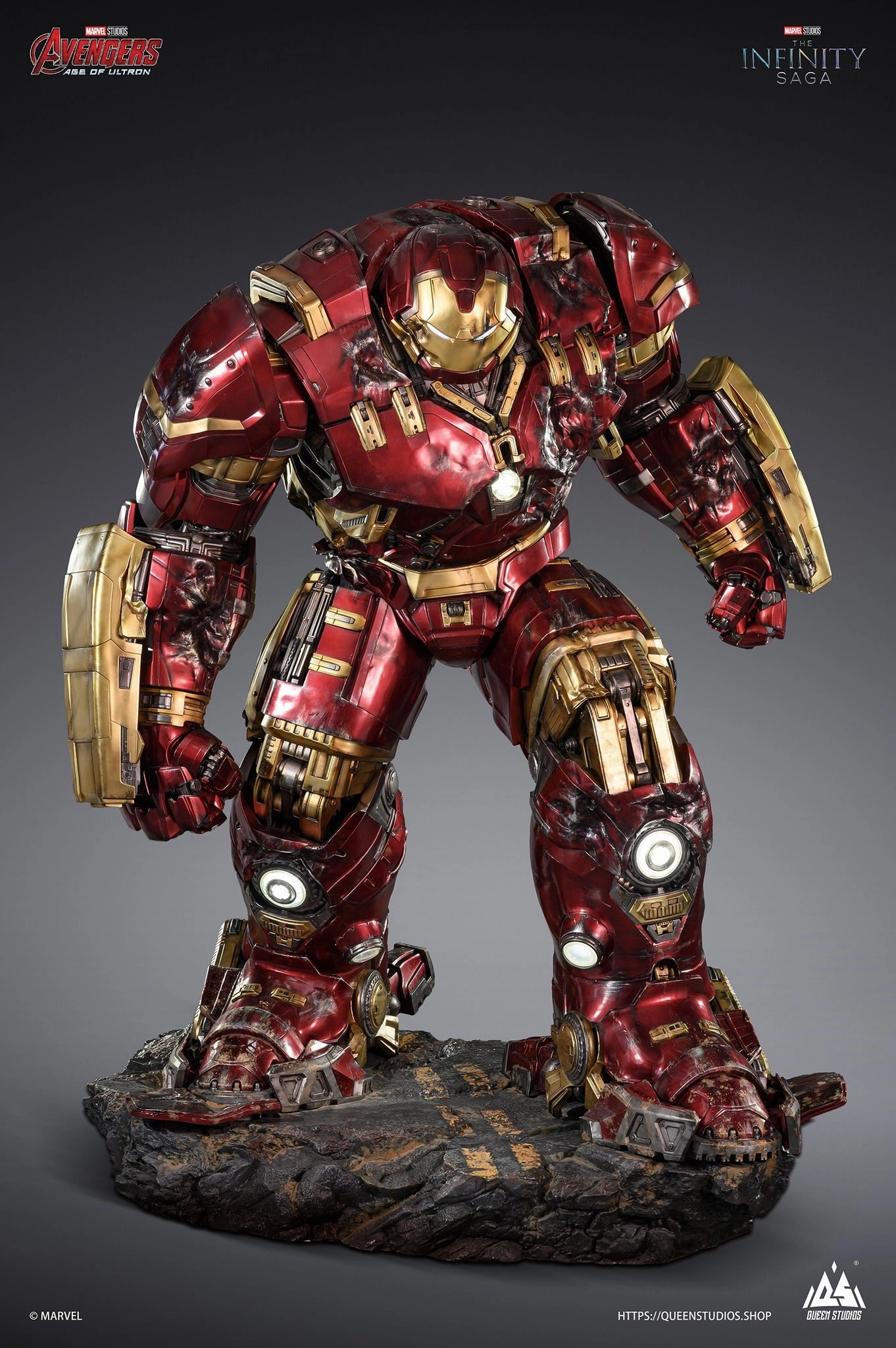 Iron Man Mark 44 (Hulkbuster) Life-Size statue Event Souvenir Appreciating Asset