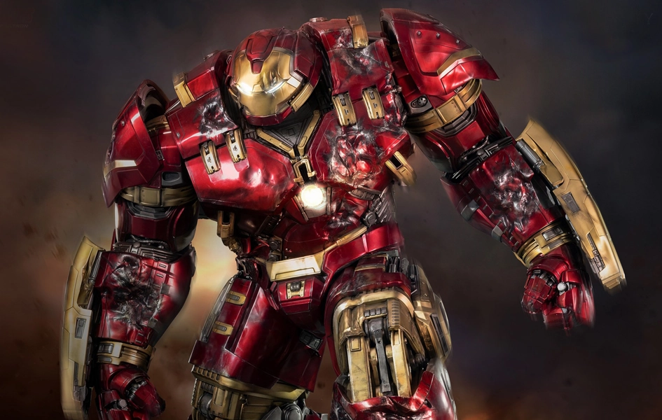 Iron Man Mark 44 (Hulkbuster) Life-Size statue Collector's Market