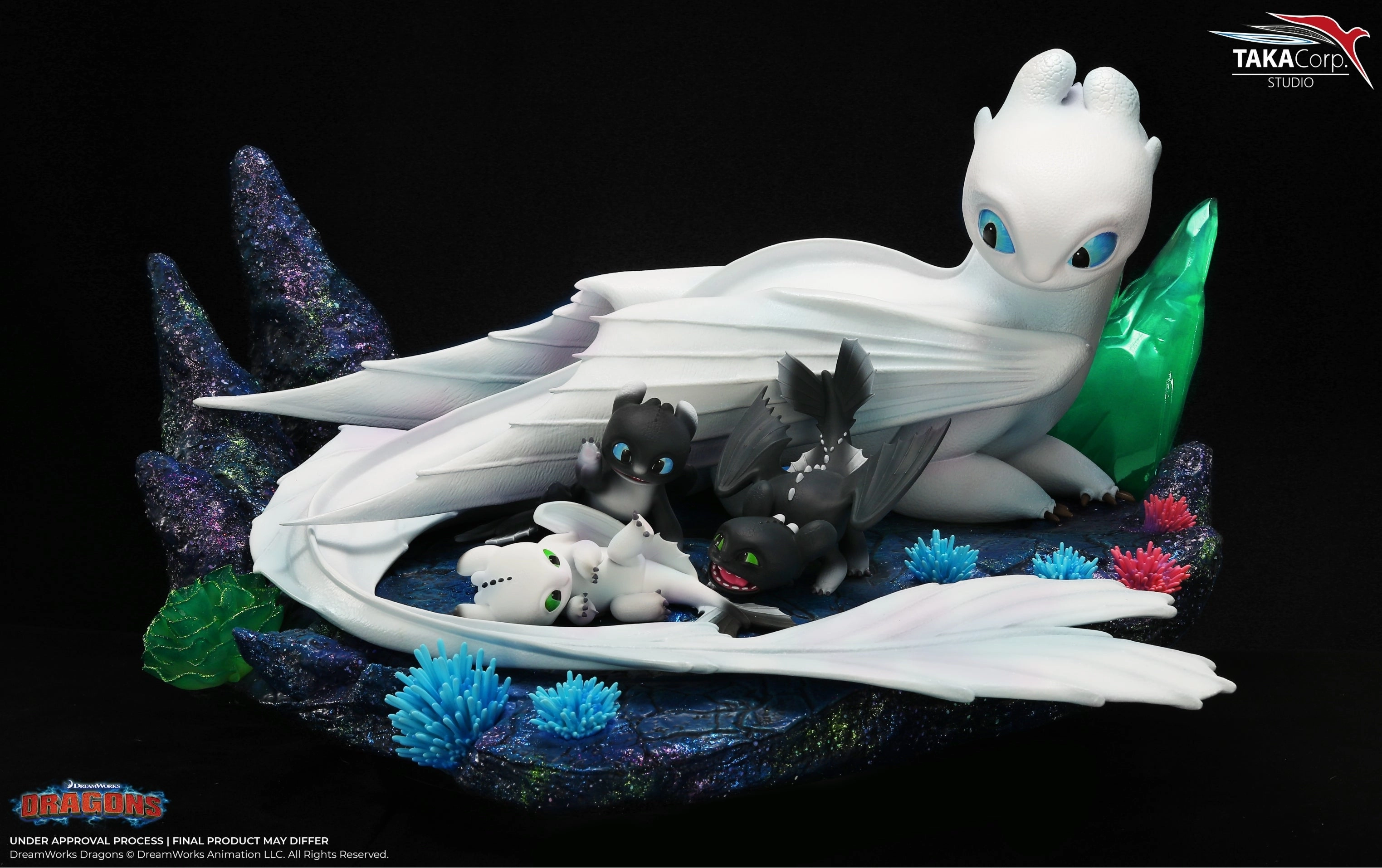 Monochrome Design highly recommended Light Fury & Nightlights 1/6th Scale Statue