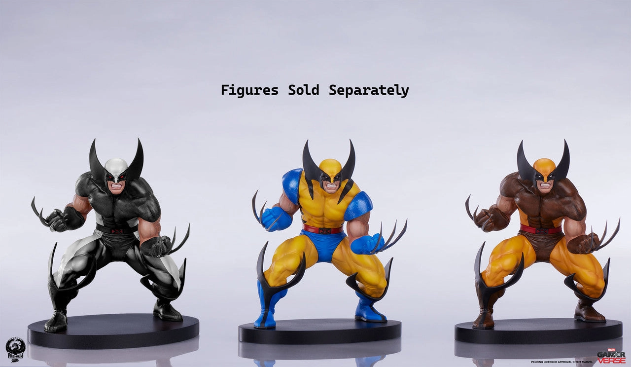 Marvel Gamerverse - Wolverine (All 3 Color Variants) 1/10 Scale Statue Set Superhero Replica