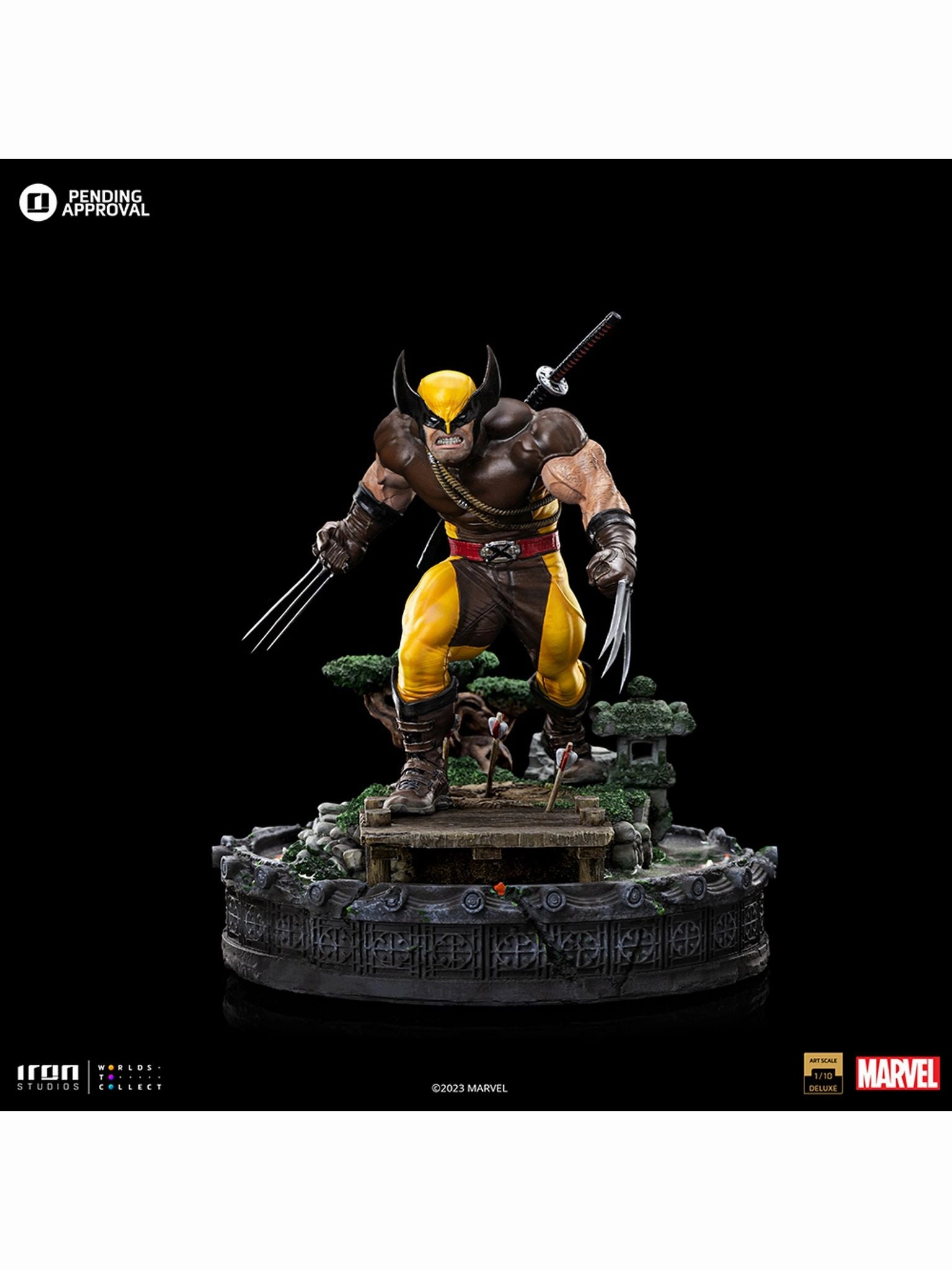 Wolverine Unleashed Deluxe Art Scale 1/10 Kitchen Decor