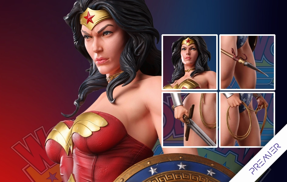 Wonder Woman (Premier Edition) Prestige Series 1/3 Scale Statue Anime Replica Steampunk Gadget