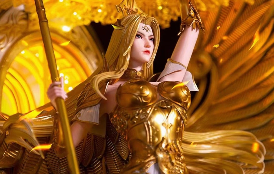 Monochrome Design Religious Figure Wu Geng Ji - Angel Saint King 1/4 Scale Statue