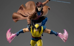 X-Men '97 - Gambit & Wolverine Art Scale 1/10 Glow In Dark