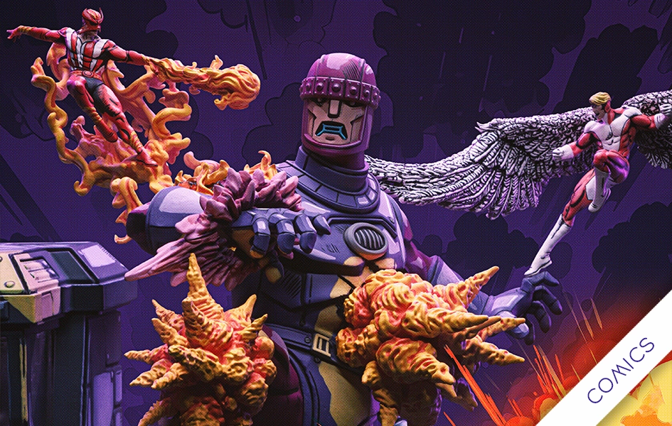 Year Round Adventure Game X-Men Danger Room B (Comics Color Variant) Demi Art Scale 1/20