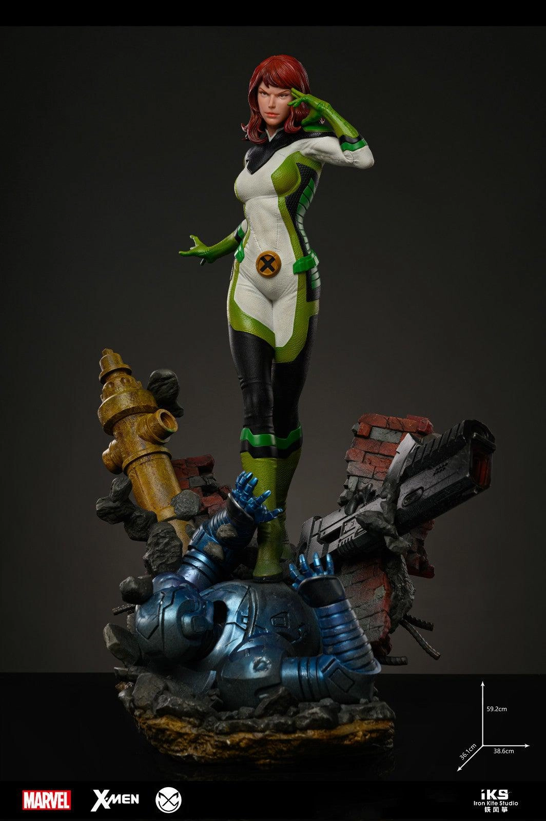 Streaming Decor X-Men Jean Grey 1/4 Scale Premium Statue