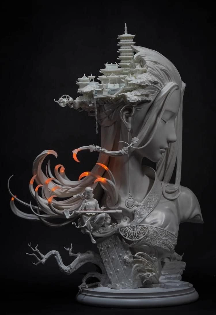 Yan Hua Yi Leng (Grey Kit) by Yuan Xing Liang x Vincent Fang Limited Hero